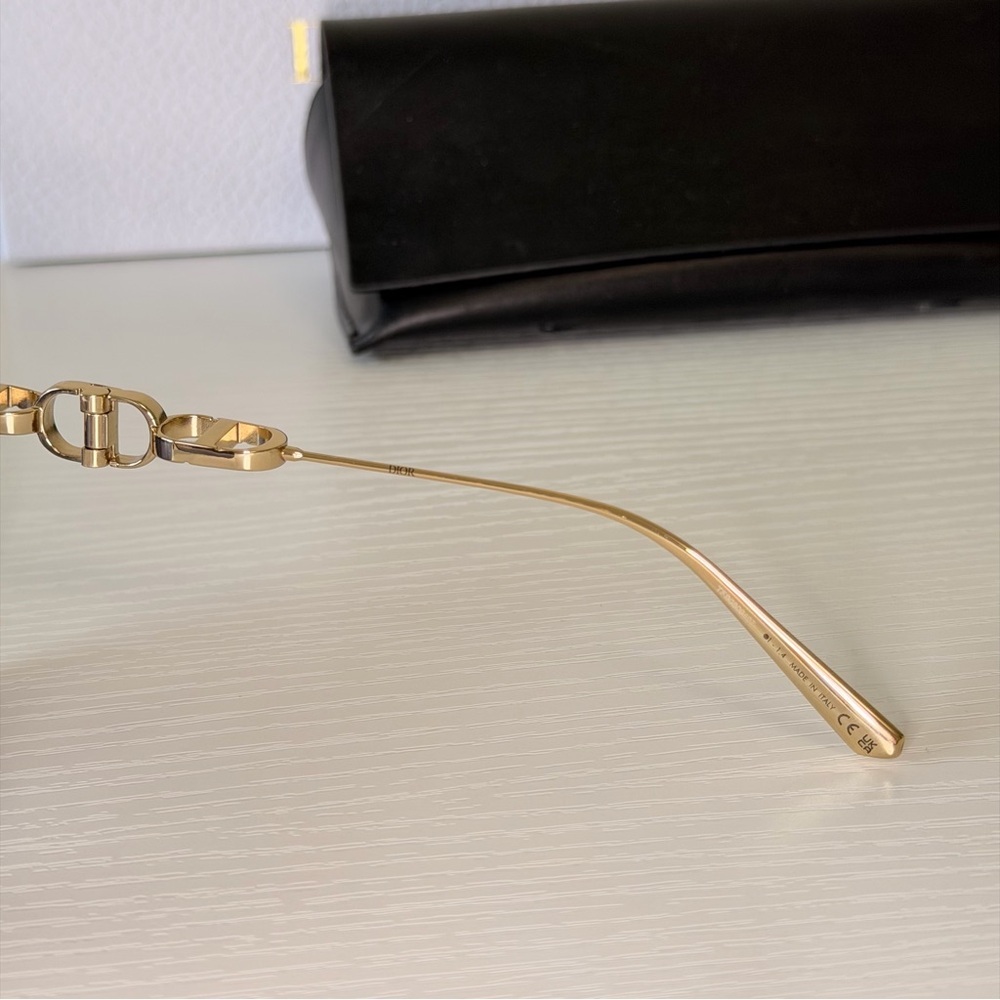 New! Dior CD Chain M3U B0B0 Sunglasses, Authentic - Picture 9 of 9